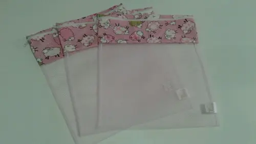 Saquinho organizador para bolsa de maternidade 3 unidades