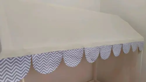 Telhado para cama de solteiro