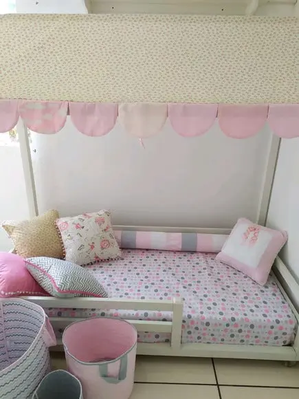 Telhado para cama de solteiro