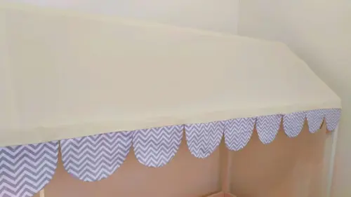 Telhado para cama de solteiro