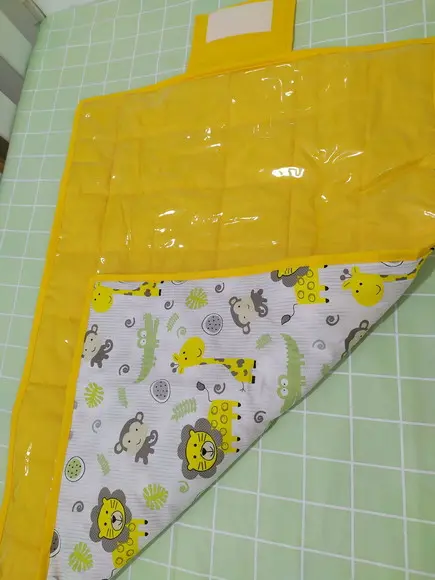 Trocador Portátil de Bolsa Plastificado