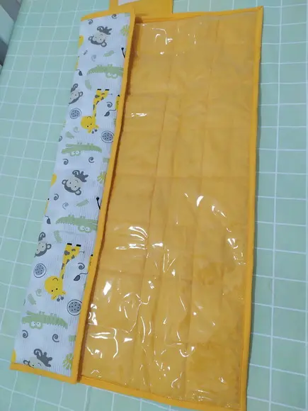 Trocador Portátil de Bolsa Plastificado