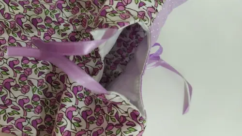 Vestido de Boneca de Pano