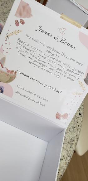Caixa Cartonada Convite