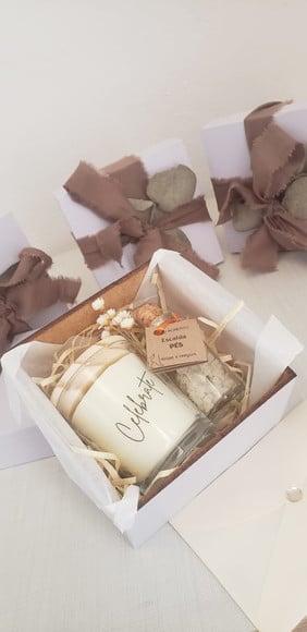 Kit Presente Vela Aromática + Escalda-pés Autocuidado