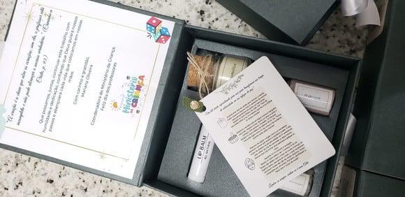 Lembrancinha Final de Ano Kit Corporativo com 04 Produtos
