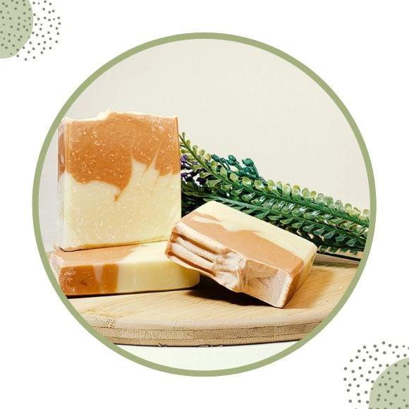 Mini Sabonete Natural de Capim Limão e Argila Rosa 30g