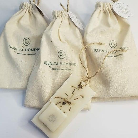 Sachê Aromático Lembrancinha 30g no Saquinho de Algodão