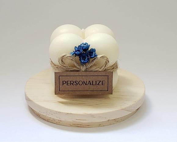 Mini Velas Aromática Bubble Lembrancinha 38g