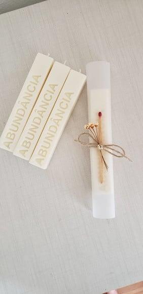 Vela das Intenções Abundância Aromática para Prosperidade