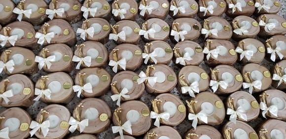 Vela Ecológica Aromática em Madeira 15g
