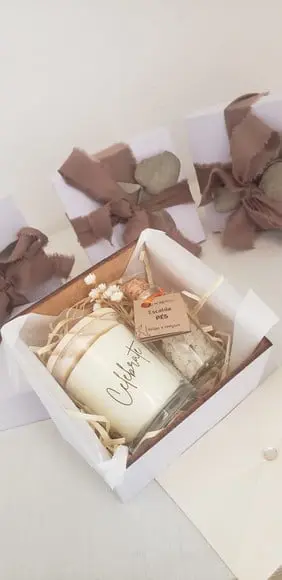 Kit Presente Vela Aromática + Escalda-pés Autocuidado