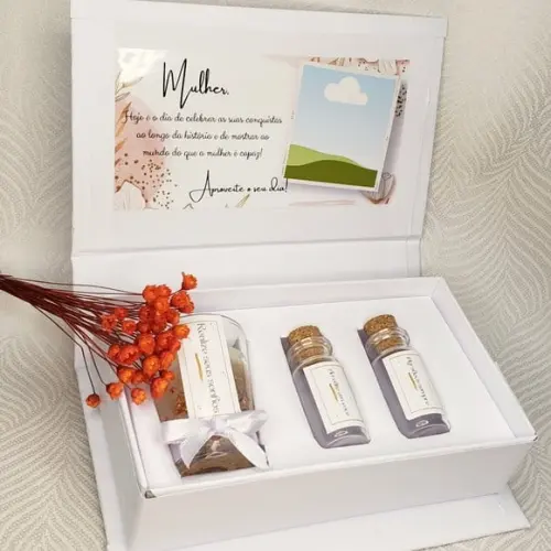 Kit Relax Dia das Mães (mini Vela+escalda Pés+argila Facial)