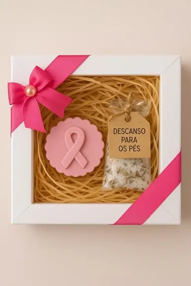 Kit Lembrancinha Outubro Rosa Personalizado