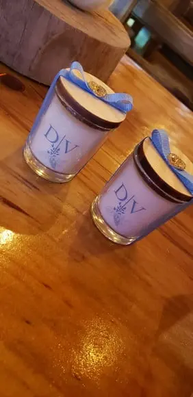 Mini Vela Aromática 70ml Kit Lembrancinha