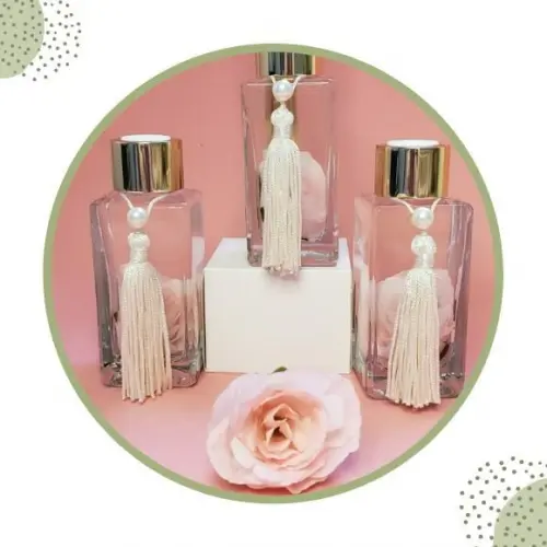 Mini Aromatizador Lembrancinha 60ml com Flores