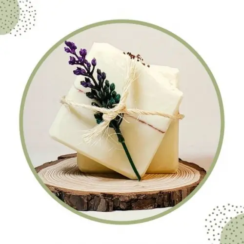 Mini Sabonete Natural de Lavanda e Dolomita 30g