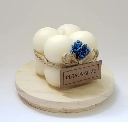 Mini Velas Aromática Bubble Lembrancinha 38g