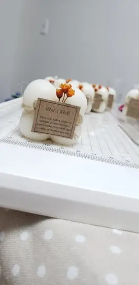 Mini Velas Aromática Bubble Lembrancinha 38g