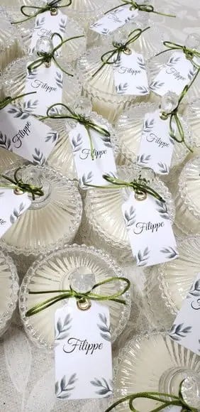 Vela Lembrancinha Bombonieri 50g Vários Aromas
