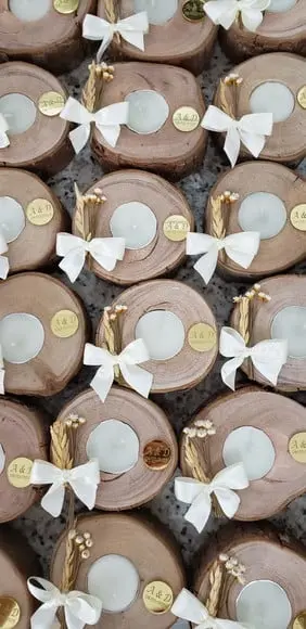 Vela Ecológica Aromática em Madeira 15g