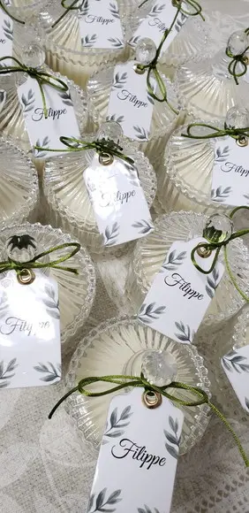 Vela Lembrancinha Bombonieri 50g Vários Aromas