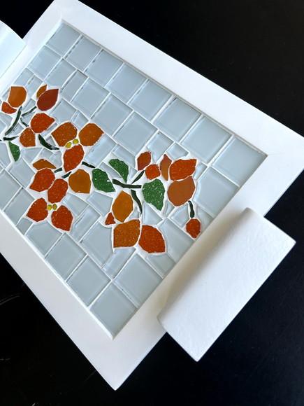 Bandeja Pequena em Mosaico Primavera
