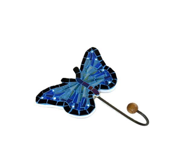 Cabideiro em Mosaico Borboleta
