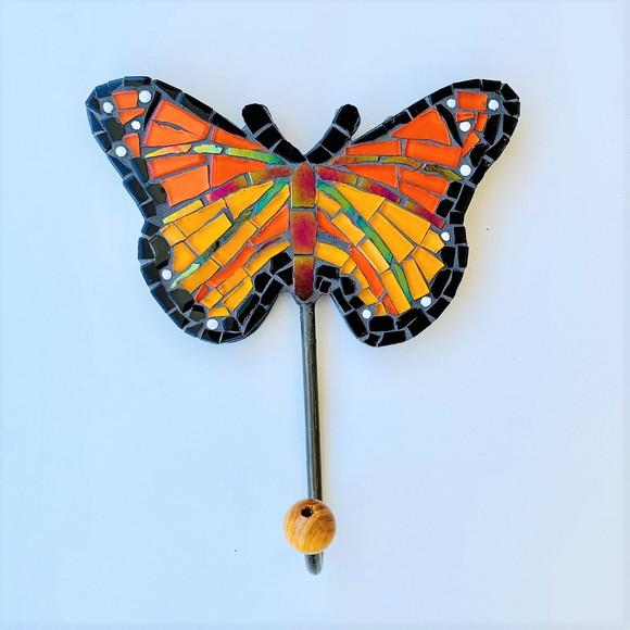 Cabideiro em Mosaico Borboleta