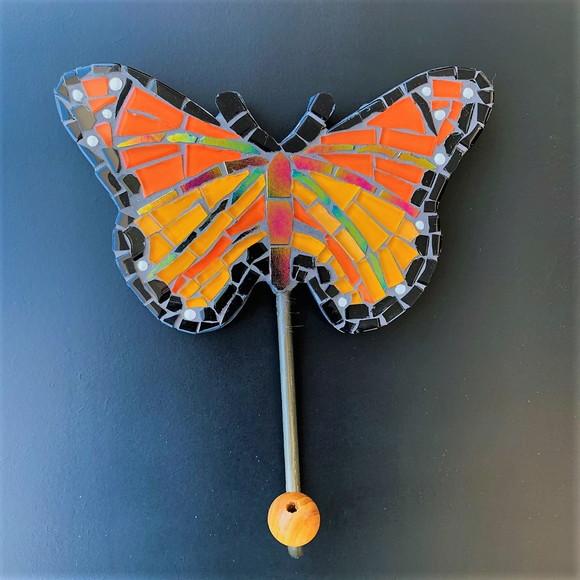 Cabideiro em Mosaico Borboleta