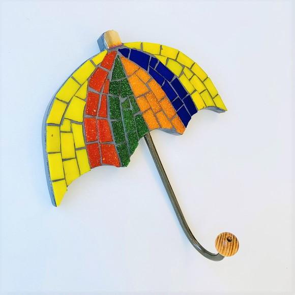 Cabideiro em Mosaico Guarda Chuva