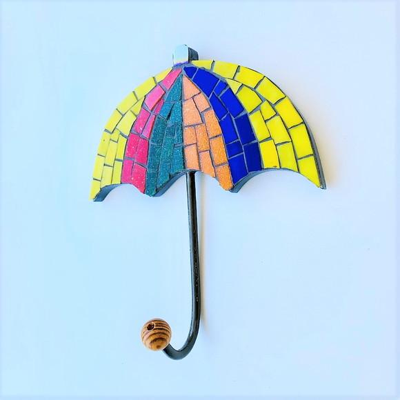 Cabideiro em Mosaico Guarda Chuva