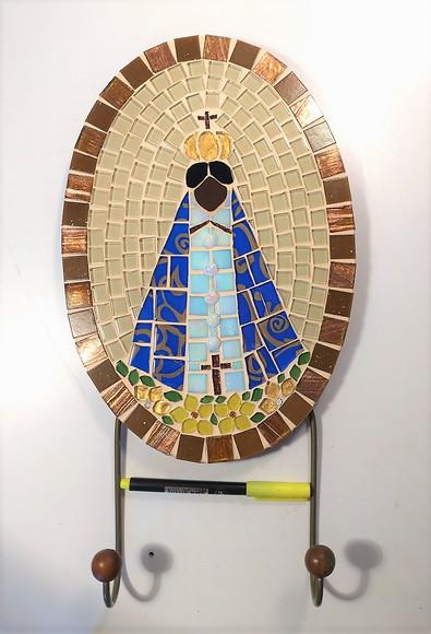 Cabideiro Nossa Senhora em Mosaico