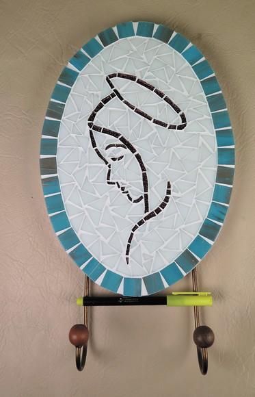 Cabideiro Nossa Senhora em Mosaico