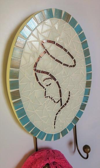 Cabideiro Nossa Senhora em Mosaico