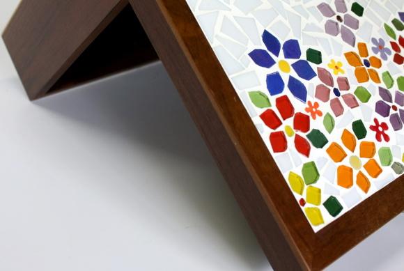 Caixa de Chá em Mosaico Primavera