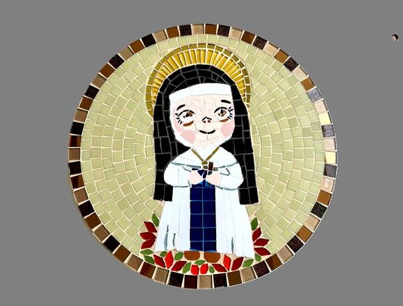 Irmã Dulce em Mosaico Mandala