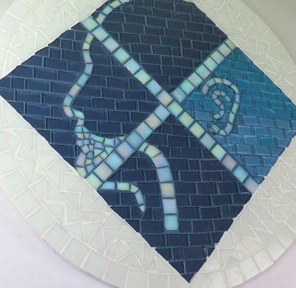 Logomarca em mosaico