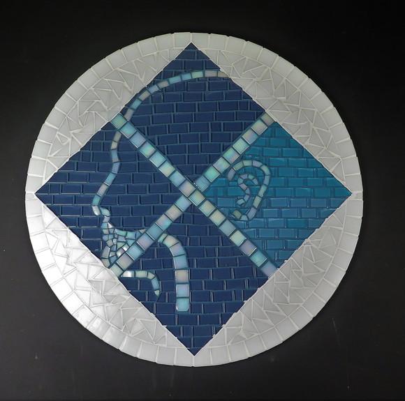 Logomarca em mosaico