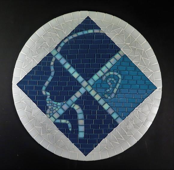 Logomarca em mosaico