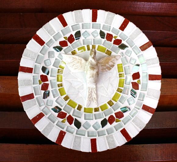 Mandala Divino Espírito Mosaico Red 20