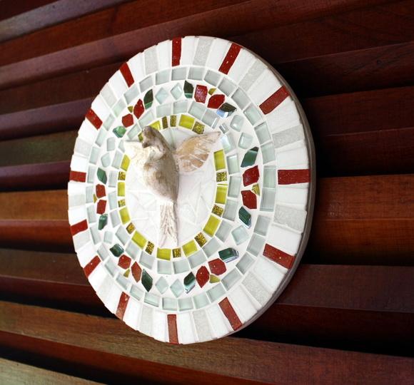 Mandala Divino Espírito Mosaico Red 20