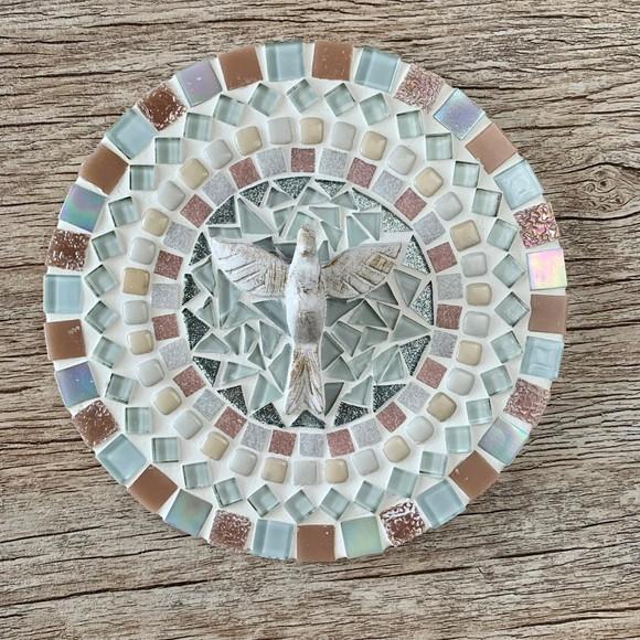 Mandala Divino Espírito Mosaico Rosé