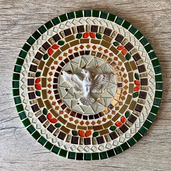 Mandala Divino Espírito Santo em Mosaico