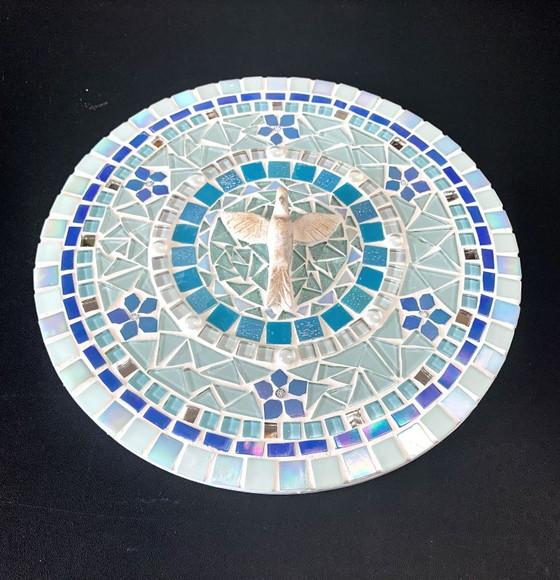 Mandala Divino Espírito Santo em Mosaico