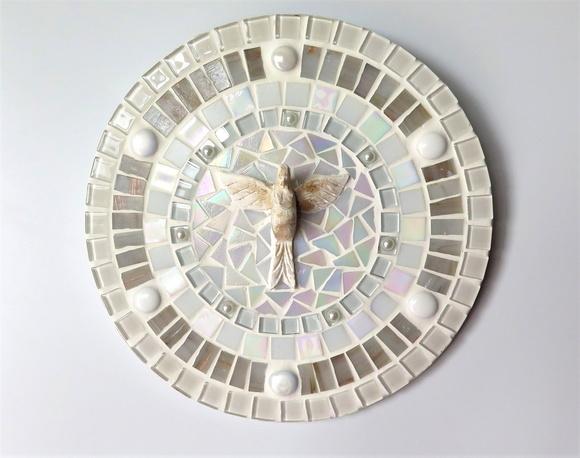 Mandala Divino Espírito Santo em Mosaico
