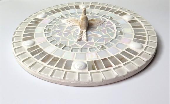 Mandala Divino Espírito Santo em Mosaico