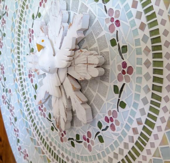Mandala Divino Espírito Santo em Mosaico Cerejeiras