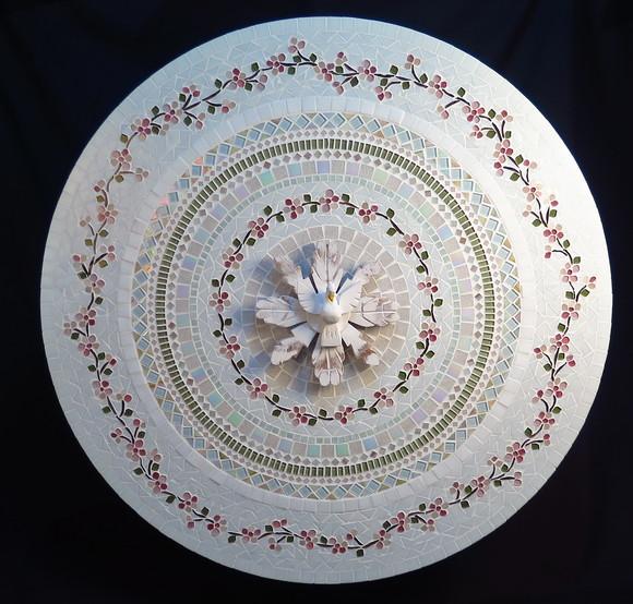 Mandala Divino Espírito Santo em Mosaico Cerejeiras 80