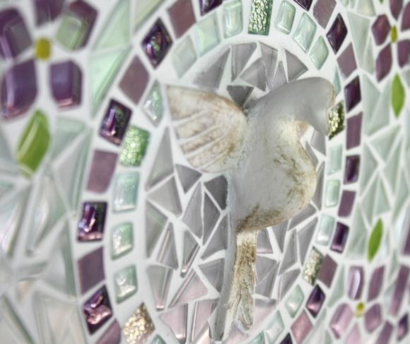 Mandala Divino Espírito Santo Lilás 30